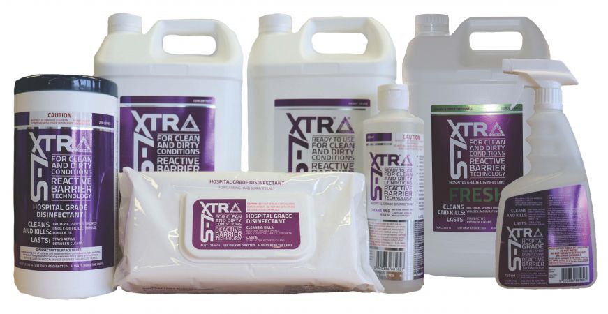 S-7XTRA  Solutions & Wipes